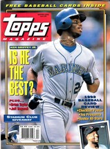 Topps Magazine No.9 (Winter 1992) Ken Griffey, Jr. Cover &amp; Story Baseball Cards - £7.18 GBP