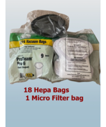 PROTEAM MICRO CLOTH BAG, HEART SHAPED SUPER COACH PRO 6SCP6,PROVAC-FS6 w... - $68.31