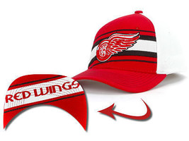Detroit Red Wings Zephyr Nhl Line Change Stretch Fit CAP/HAT Small Msrp $24.99 - £15.61 GBP