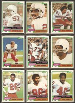 1981 Topps New England Patriots Team Lot 24 Diff Hannah Grogan Jackson Haynes + - £3.98 GBP