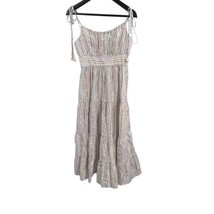 Yumi Kim Metallic Stripe Sleeveless Dress Small - £67.65 GBP