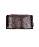 Louis Vuitton Zippy Wallet Burgundy Patent Epi Leather Designer Vintage - $100.00