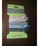 Elastics Set Of 5 Hair Ties Clasp Free - €12,88 EUR
