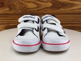 Nautica Sz 12 Toddler Shoes Boys Sneaker White Synthetic Medium - £17.05 GBP