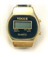 Vogue LCD Watch Vintage Needs Battery - £9.50 GBP