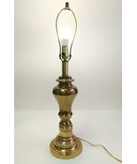 Vintage 29&quot; Brass Table Urn Trophy Lamp Working Mid Century Hollywood Re... - £31.37 GBP