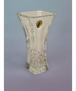 Waterford Crystal Made in Ireland Clear Cut Glass Hexagon Vase - $119.98