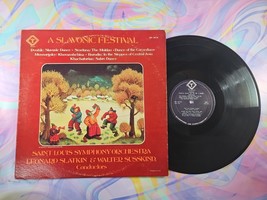 Leonard Slatkin: A Slavonic Festival (Record, 1978) QTV 34718 VG+ Slatkin - $14.99