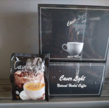 6 Box Light Natural Herbal Coffee DHL Express Shipping - $330.00