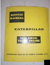 Caterpillar Cat 1676 Diesel Truck Engine Service Manual - £33.81 GBP