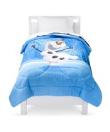 Frozen Olaf 4 Piece Twin/Single Size Comforter and Sheet Set - £58.99 GBP