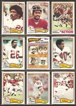 1982 Topps New England Patriots Team Lot 21 Diff Mike Haynes Clayborn Stanley Mo - £3.98 GBP