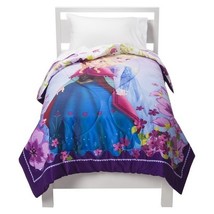 Disneys Frozen Anna Elsa Olaf Twin/Single Size Comforter Sheet Set - £59.32 GBP