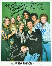 Brady Bunch Cast Signed Photo X7 - Florence Henderson, Maureen Mc Cormick +++ - £515.23 GBP