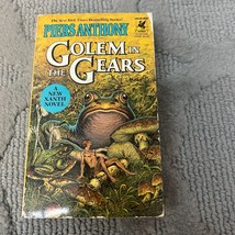 Golem in the Gears Fantasy Paperback Book Piers Anthony from Del Rey 1986 - £9.55 GBP