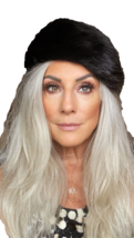 Vintage Black /Dark Brown Mink Hat Miss Gwenn Jr Sort of Beret Medium 1950s - $2,124.14 MXN