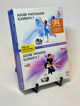 Adobe Photoshop Elements 7 &amp; Adobe Premiere Elements 7 - Creative Power ... - $39.00