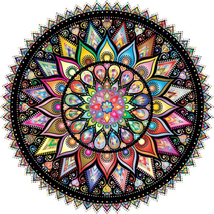 5D Mandala Diamond Painting Kits for Adults, DIY Diamond Art Full Drill Cross St - £6.55 GBP