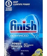 Finish Advanced Powder Dishwasher Detergent, Lemon Fresh Scent, 2 pack, ... - £44.25 GBP