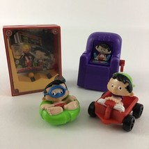 Bobby&#39;s World Wendy&#39;s Kids Meal Toy Lot Big Wheel Float Chair Game Vintage 1999 - £16.49 GBP