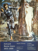 Edward Burne Jones - Original Exhibition Poster - Affiche - Musee Orsay - 1999 - £102.16 GBP