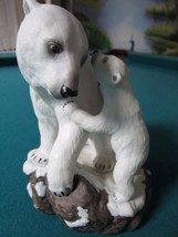 Lenox Nature Series figurines - &quot;Gentle Majesty - Bear Hug&quot;.[a*B] - £98.92 GBP