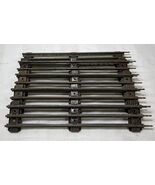 Vintage Lionel O Gauge Tarnished 3 Rail 10&quot; STRAIGHT  5 PC - $361.01 MXN