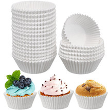 500Pcs/Lot White Cupcake Liners Paper Cup Cake Baking Cup Muffin Cases C... - $15.99