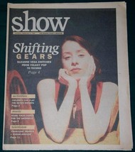 SUZANNE VEGA SHOW NEWSPAPER SUPPLEMENT VINTAGE 1993 - $24.99