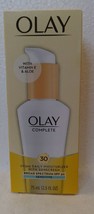 Olay Complete Daily Moisturizer for Sensitive Skin, SPF 30, 2.5 fl oz - $18.56