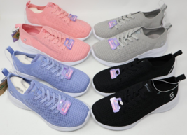 S Sport By Skechers Women&#39;s Resse 2.0 Elastic Sneakers Lot of 4 Colors S... - $98.99