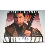LASERDISC - STEVEN SEAGAL - ON DEADLY GROUND - $61.54 CAD