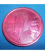 Education Holiday Cleopatra Coin 1972-74 New Orleans Mardi Gras Red Caes... - $89.33 MXN