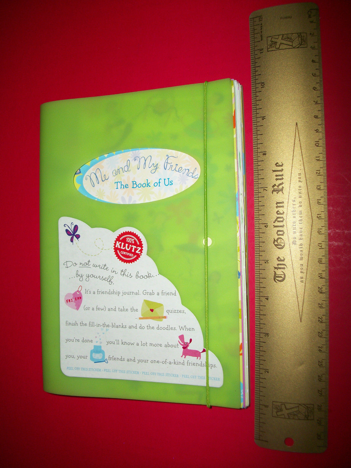 Klutz Craft Kit Book Friendship Journal Activity Write Friend Birthday C... - $14.24