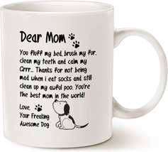 Mother&#39;s Day Gifts for Mom Her Women, Funny Mothers Day Mom Coffee Mug, Dear Mom - £13.15 GBP