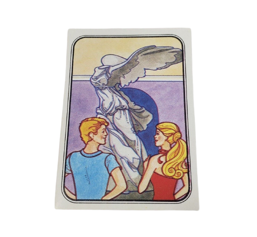 VINTAGE 1983 MATTEL FIGURINE PANINI BARBIE ALBUM STICKER NOS NEW OLD vintage-1983-mattel-figurine-panini-barbie-album-sticker-nos-new-old