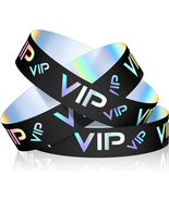 Teling 500 Pack VIP Plastic Wristbands Party Wristbands for Events VIP C... - $19.56