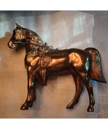 Vintage Brass Horse - Western Saddle -  1950s/1960s           Lot #158 - $841.82 MXN