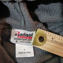 Badger Sport CRUSADERS SOFTBALL Men's Small Gray Pullover Hoodie Sweatshirt image 3