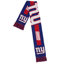 NFL New York Giants 2016 Big Logo Scarf 64&quot;x6&quot; by Forever Collectibles - £19.97 GBP