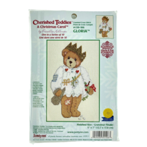 Janlynn Cross Stitch Kit GLORIA Cherished Teddies A Christmas Carol by Hillman - £18.87 GBP