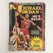 Pro Basketball Illustrated Spring 1995 Michael Jordan Include Poster No Label VG - £22.41 GBP