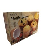 Vintage Hearthstone Set Of 6 muffin Bakers In Box - £41.35 GBP