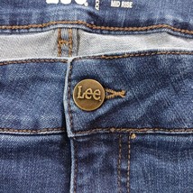 Lee 1WMBEW7 Regular Fit Bootcut Women's Blue Denim Jeans Sz 22W M Measured 42×31 image 4