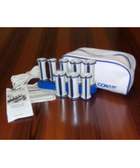 VINTAGE Conair Curl n Carry Travel Hot Rollers Set w/ Bag Model TS10 Tested! - $37.48 CAD