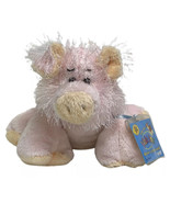 Ganz Webkinz FUZZY PINK PIG 8&quot; Plush STUFFED ANIMAL Toy NEW HM002 - $202.19 MXN