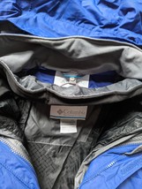 Columbia Men&#39;s Interchange Jacket Omni-Tech 3-in-1 Coat / Jacket Blue Size L - £94.36 GBP