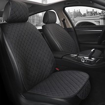 UYYE Car Seat Covers for Front Seats,Non-Slip and Breathable Black - $28.50