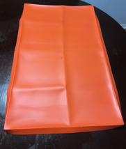 Silicone Protective Mat Cover Compatible for Blackstone Grill 28&quot; X 17.9&quot; Orange - £19.37 GBP
