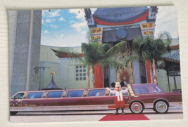 Disney MGM STUDIOS Mickey Mouse Limousine Hollywood Boulevard Chrome Postcard - £2.32 GBP